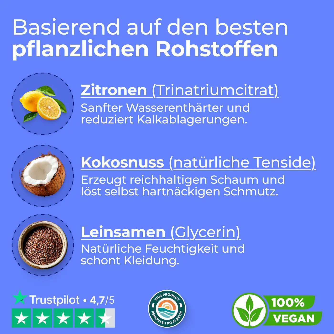 Waschmittel-Blätter Baumwollduft - Image 4